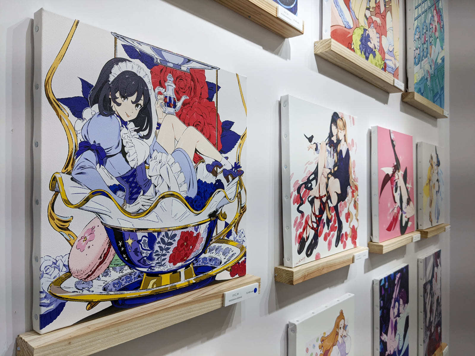 海島千本個展「Rooms」行ってきた！（pixiv waen gallery